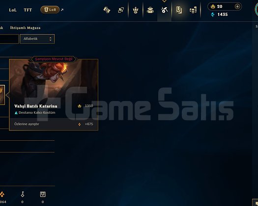 40LVL UNRANKED ELLE KASILDI KOSTUMLER GORSELDE