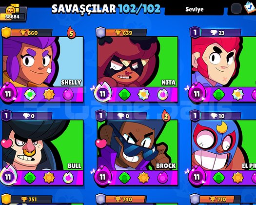 Harika 70k+400 skin 6brwl pas plus
