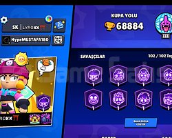 Harika 70k+400 skin 6brwl pas plus