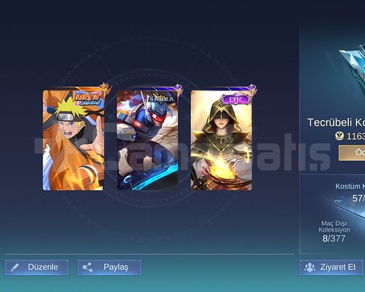 NARUTO SEVENLERE BOŞ HESAP
