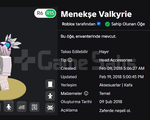 ROBLOX VALK VE KORBLOX HESAP UYGUNA