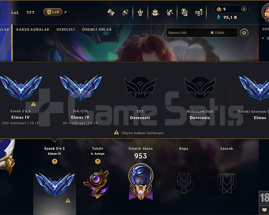 595 KOSTÜM 95K ÖZ 667 LVL EFSANE DOLU MAİL HESAP