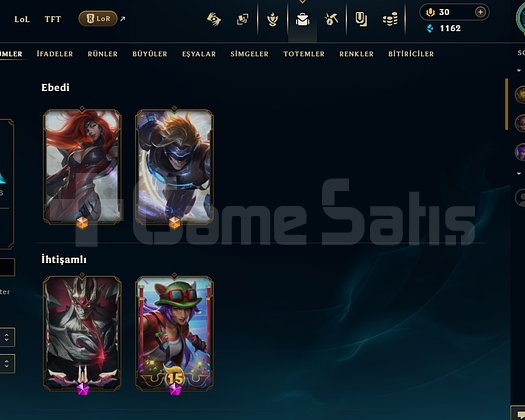 151 LVL SÜPER 60 SKIN 145 ŞAMPİYON MAİNLEMELİK