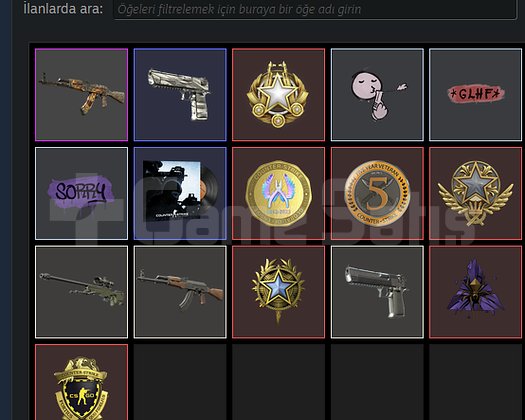 cs2 faceit 10lvl - 7 madalya - 2000 saat + 19lvl