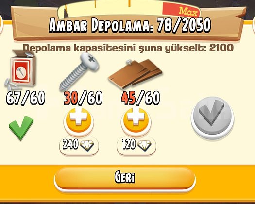 80 LEVEL FIRSAT OYUN ARAZİ AÇIK 6000 AĞIL DOLU