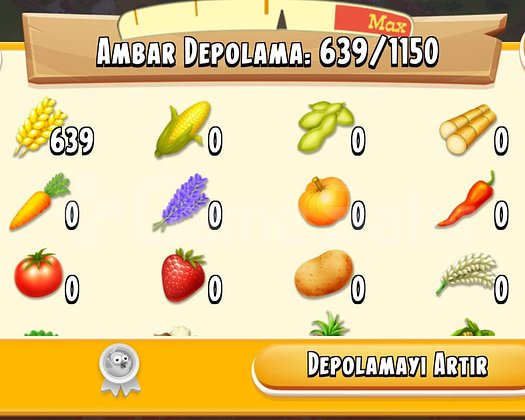 +60 LEVEL 4000 DEPO ARAZİ DOLU HESAP SINIRLI STOK