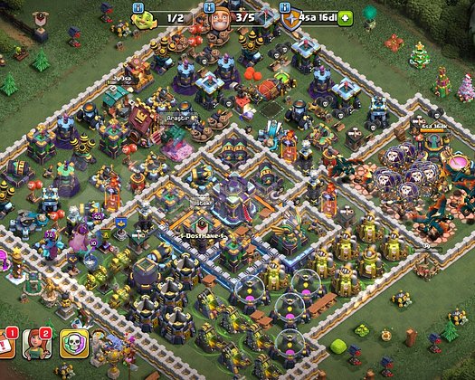 7 YILLIK CLASH OF CLANS HESABI EMEK