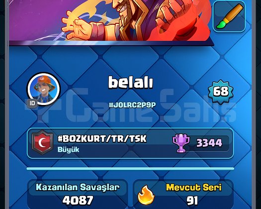 68 LEVEL 19 EVRİM 10 MAX KARAKTER