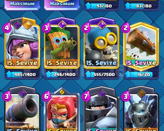 68 LEVEL 19 EVRİM 10 MAX KARAKTER