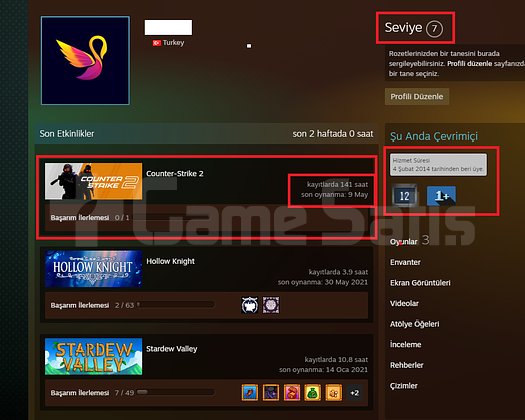 FACEİT+ 4 MADALYA 80 WİN 142 SAAT SEÇKİN