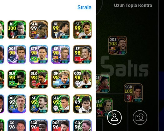 Full rez dolu tek bağ108 messi mbappe bombacı dolu