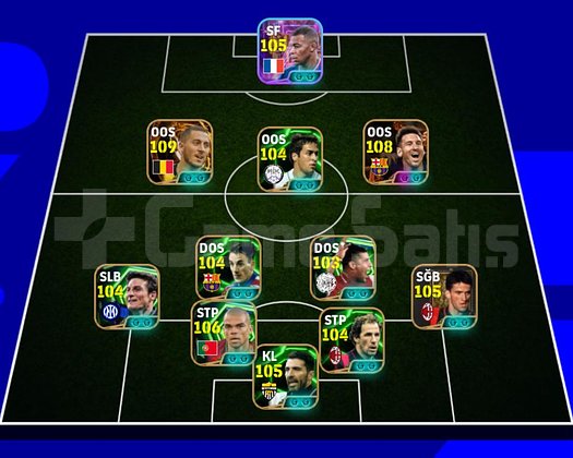 Full rez dolu tek bağ108 messi mbappe bombacı dolu
