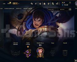 25 Lvl lol hesap 14 kutu 17,5 öz