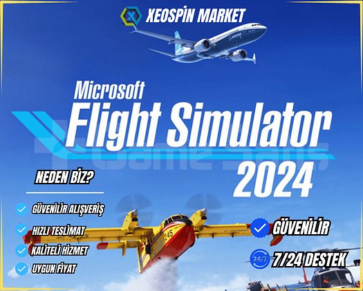Microsoft Flight Simulator 2024 Online + Garanti