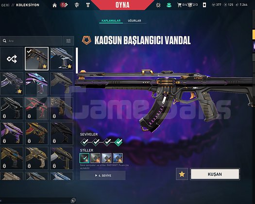 Valorant mainlemelik hesap