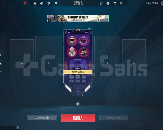 Güzel Gecepazarı 21 sv. unranked hesabım satılık