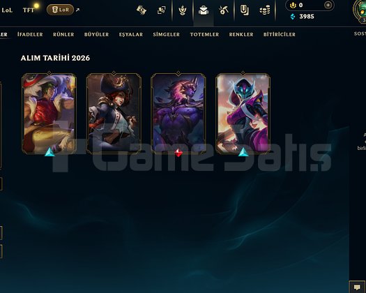 TR FRESH HAZIR 7 SKIN UNRANKED ACC +45LP TEMİZ MMR