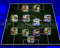 KG 3175 3 BOMBACI+NEDVED+OLİSE+DOUE+NEYMAR
