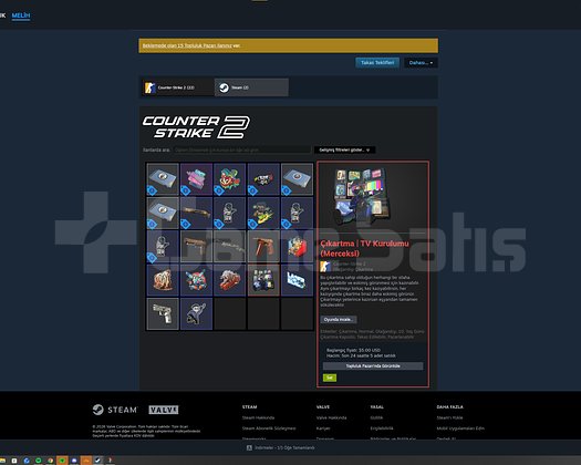 CSGO PRIME + 13 DOLARLIK ENV + UNRANKED