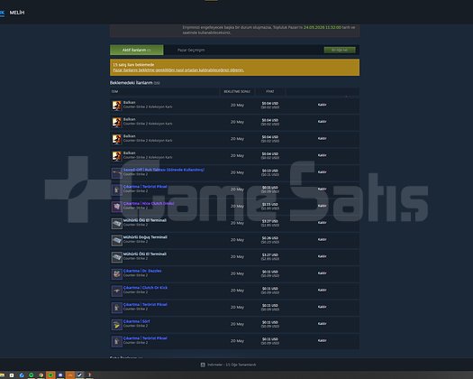 CSGO PRIME + 13 DOLARLIK ENV + UNRANKED