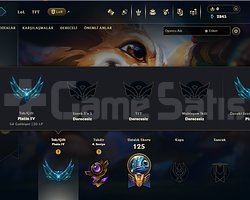 EUW PLAT 4 HESAP