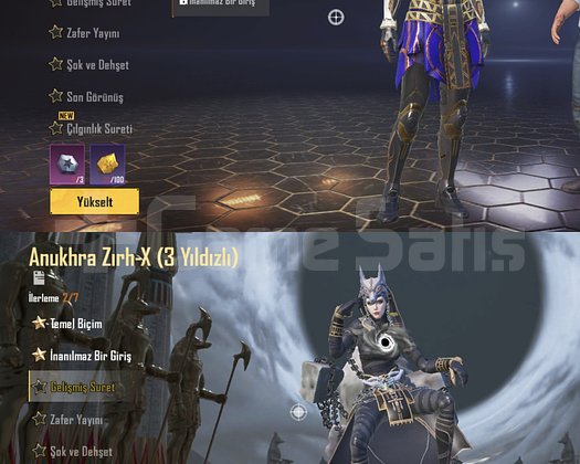 2 X-Suit 21 Yükseltilebilir 4 Kill Mesaj Temiz