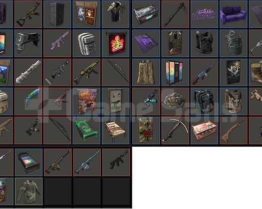 RUST 57 SKİNLİ 159 SAATLİ MAİLLİ MAİNLİK HESAP ACC