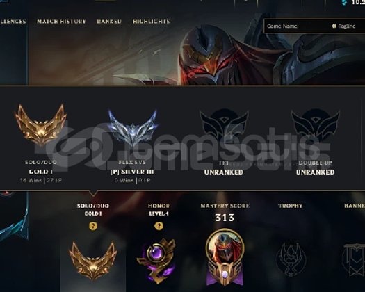GOLD 1 MAINLEMELİK KOSTUMLU HESAP