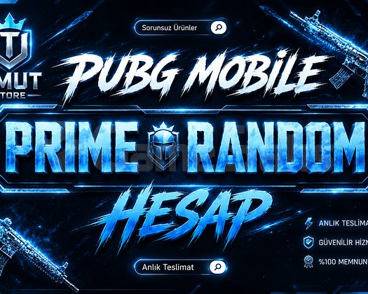 ÖZEL STOK PRİME RANDOM HESAP ALMAYAN BİN PİŞMAN