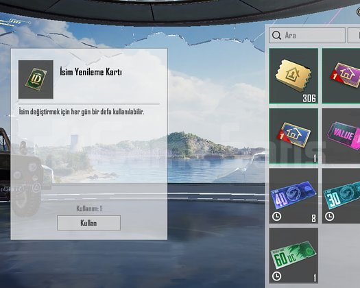 Efsane pubg hesabı