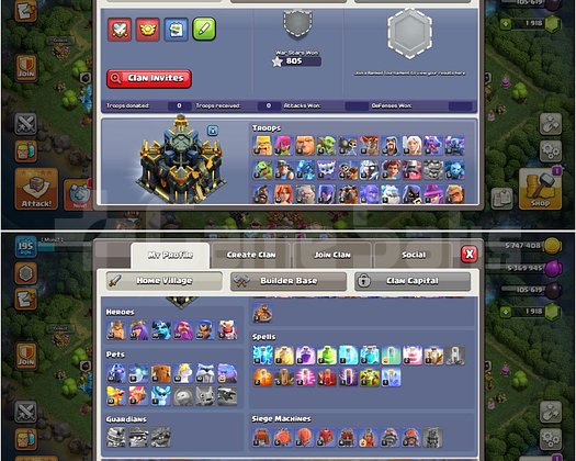 TH17 MAX | 2K TAŞ | 195 SEVİYE | MADALYALI!