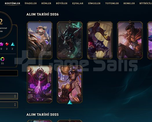 Miss gibi EUW P3 Güzel Skinli Hesap