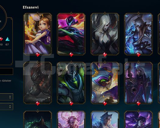 20 Efsanevili Kostümlü/ VİP TFT  / Diamond Elo