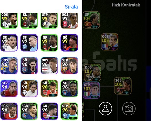 Kadro dışı dolu dolu 105 griezmann 107 rooney