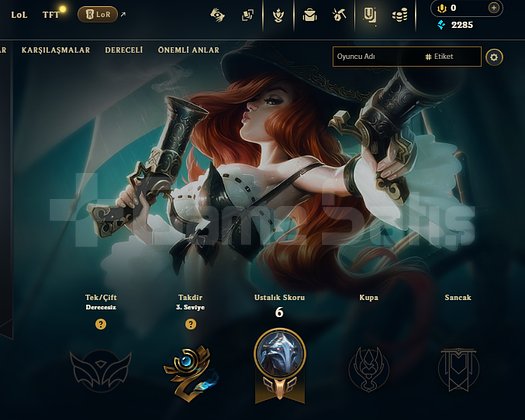 TR RANKED READY FRESH HESAP