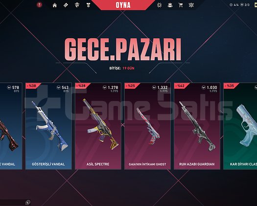 MÜKEMMEL GECE PAZARLI ELMAS 1 HESAP