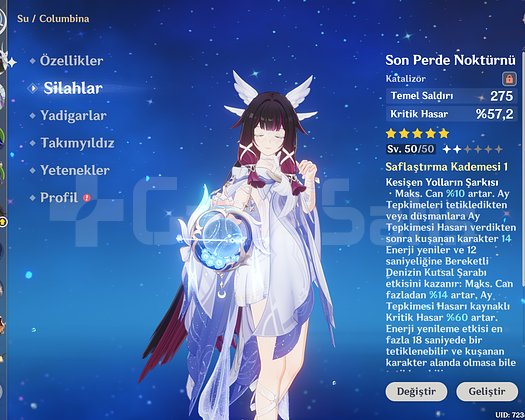 Ar55 columbina + silahı ve yelan skin