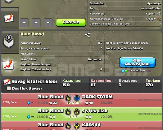 9 LVL GÜZEL İSİMLİ DERECESİZ KLAN