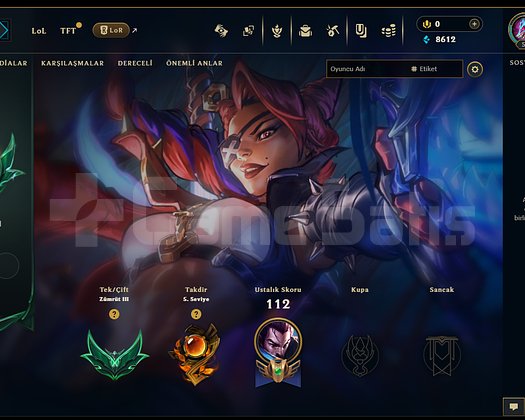 Zümrüt 2 TR Hesap +23 LP