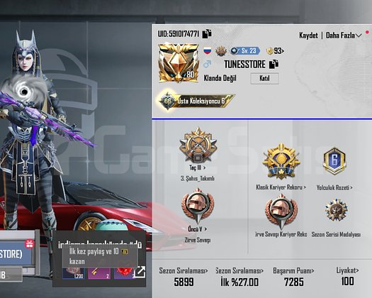 66 KOL  11 NIHAI  133 DESTANSI  SHINOBI MAX