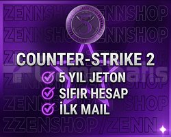 CS2 5 YIL JETON - ILK MAIL HIZLI TESLİM!