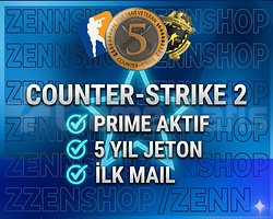 CS2 5 YIL JETON PRIME AKTİF HIZLI TESLİM!