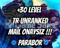 TR + UNRANKED + MAİL ONAYSIZ + HESAPLAR!