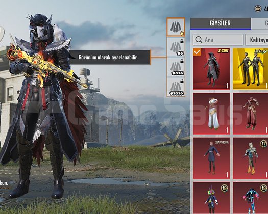 M416 Kızıl Gökbıçağı  6 seviye  Kanlı kuzgun 2 sev