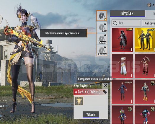 M416 Kızıl Gökbıçağı  6 seviye  Kanlı kuzgun 2 sev