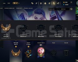 TR - GOLD4 - 28 SKIN - ADC HESABI - MAIL DEVIRLI