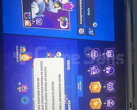 Acil Satılık Brawl Stars Hesabı 3 Yıllık