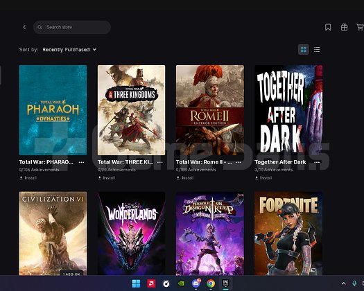 Satılık oyun serili epic games hesabı