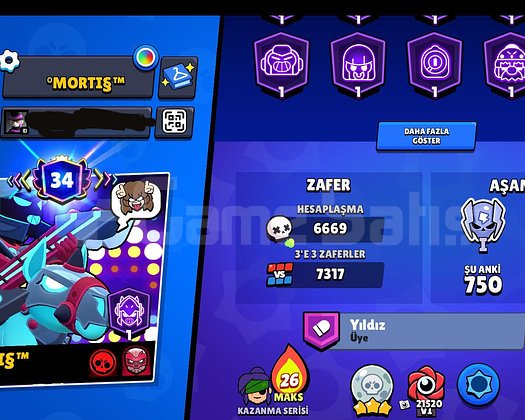 76K+100 Savaşçı+198 Elmas+50K Altın+295 Kostüm+Gma