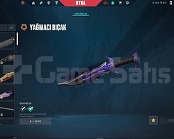 YAĞMACI BIÇAK PLATİN RANK UCUZA HESAP !